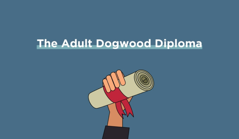 Describe the Adult Dogwood Diploma in BC